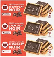Petit beurre tablette chocolat noir