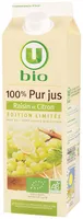 Pur jus réfrigéré de raisin et citron Bio