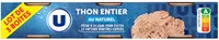 Thon listao entier au naturel pêche à la ligne 3x93g 279g