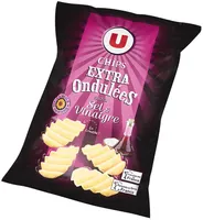 Chips extra ondulées saveur sel et vinaigre