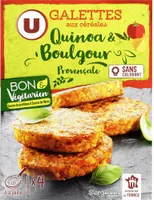 Galettes quinoa & boulgour provençale paquet de 4x100g