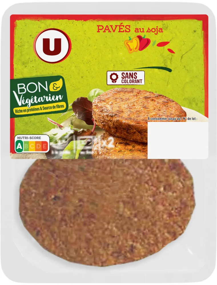 Pavés au soja provençal bon et végétarien - 2x100g - 200g