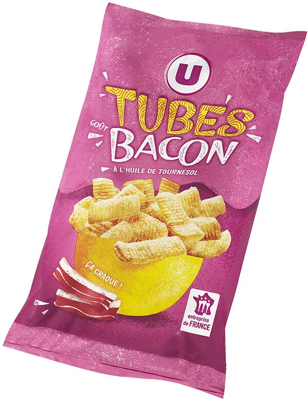 Tubes goût bacon