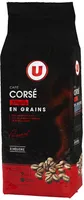Café torréfié grains corsé