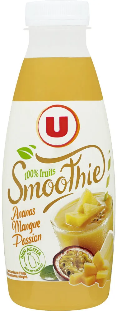 Smoothie ananas mangue passion flash pasteurisé 50cl