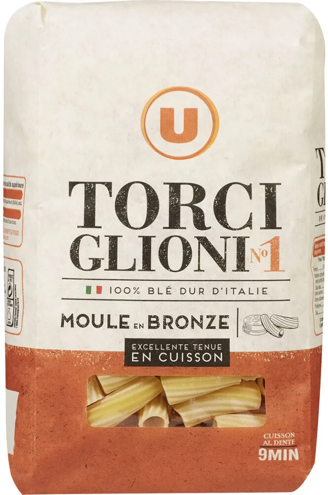 Pâtes italiennes torciglioni n°1