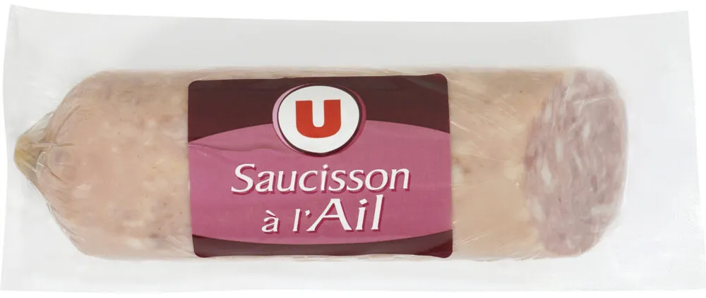 Saucisson à l'ail qualité supérieure nature