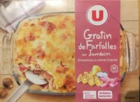 Gratin de Farfalles au jambon