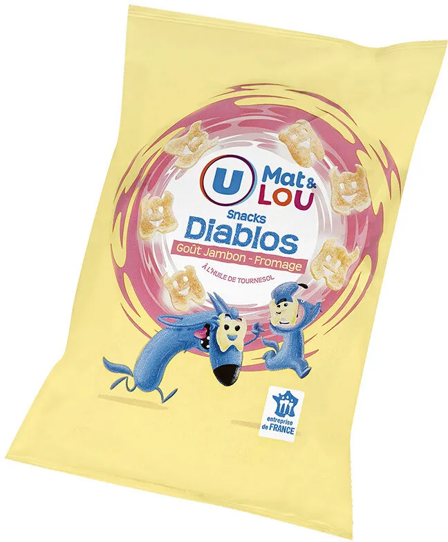 Diablos goût jambon fromage