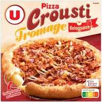 Pizza crousti fromage bolognaise 470g
