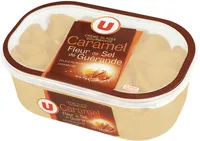 Crème glacée gourmande caramel fleur de sel Guérande