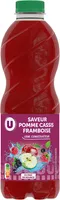 Boisson plate aux fruits pomme cassis et framboise bouteille de 1l