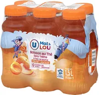 Boisson sans théine pêche abricot