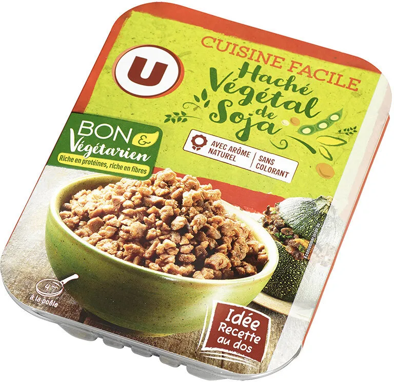 Haché végétal de soja