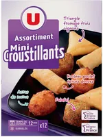 Assortiment de mini croustillants 185g