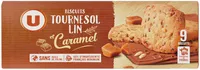 Biscuits graines au caramel