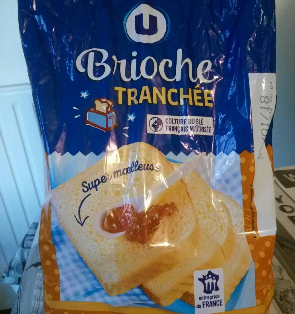 Brioche tranchée