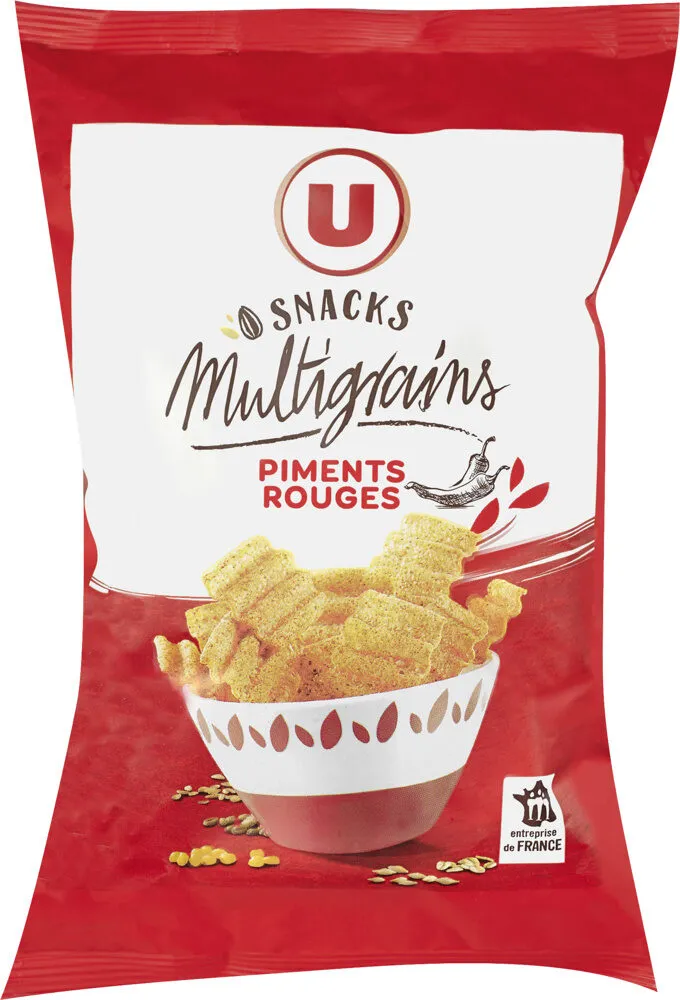 Snacks multigrains piment rouge