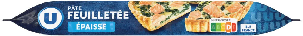 Pâte feuilletée épaisse prête à dérouler 280g