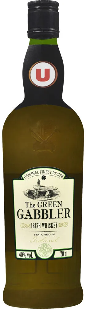 Irish Whiskey The Green Gabbler 40°, 70cl