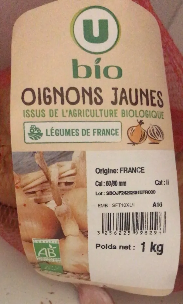 Oignon jaune - Filet
