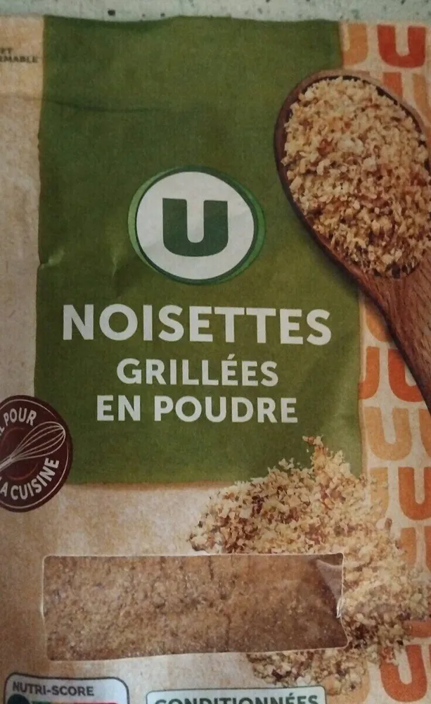 Noisette  grillées en poudre