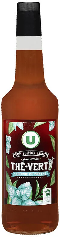 Sirop de thé vert touche de menthe édition limitée