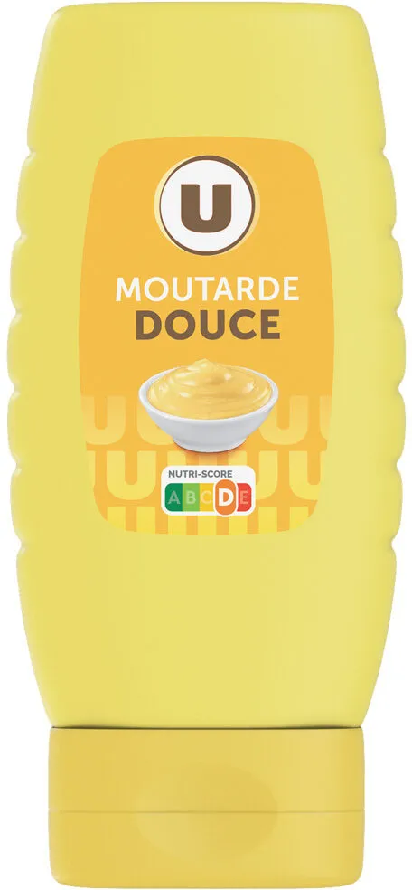 Moutarde douce bouteille de 255g