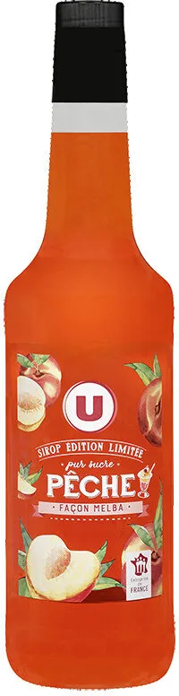 Sirop de pêche façon melba édition limitée