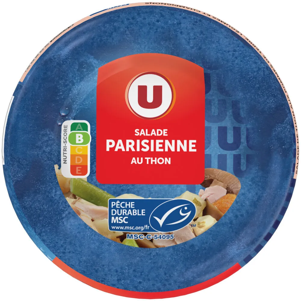 Salade parisienne au thon pêché à la ligne bol de 250g