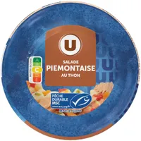 Salade thon piémontaise pêché à la ligne boîte de 250g