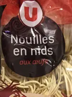 Nouilles en nid aux oeufs U