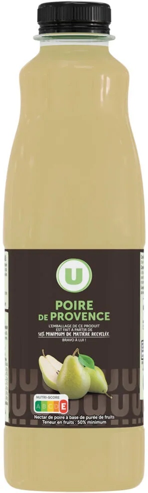 Nectar de poire de Provence pet 1 litre