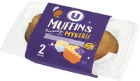 Muffins fourrés myrtille