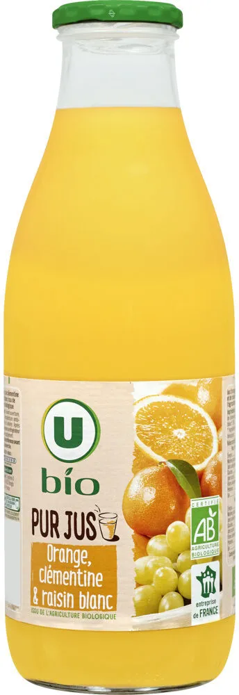 Pur jus Matin Douceur orange/clémentine/raisin blanc