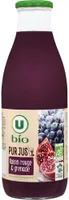 Pur jus raisin rouge/grenade, 1l