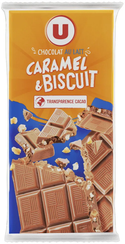 CHOCOLAT AU LAIT CARAMEL & BISCUIT