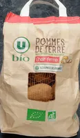 Pomme de terre Allians, de consommation à chair ferme, calibre35/55mm, cat.2, sachet 2,5kg