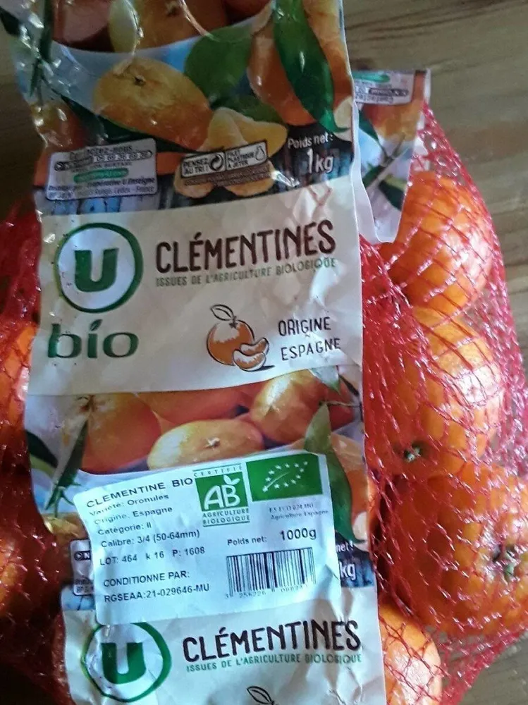 Clementines oronules - Filet 1kg