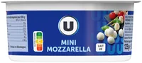 Billes de mozzarella au lait de vache pasteurisé 18% de MG, 125g