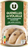 Quenelles de volaille sauce champignons boîte de 400g