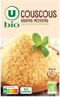 Couscous grains moyens bio boîte de 500g