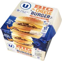 Big cheese burger double steak haché 100% pur boeuf