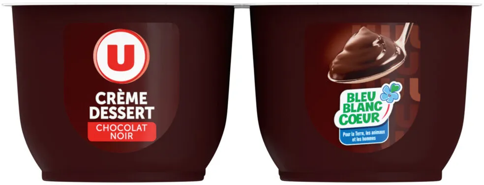 Crème dessert au chocolat noir 4x125g