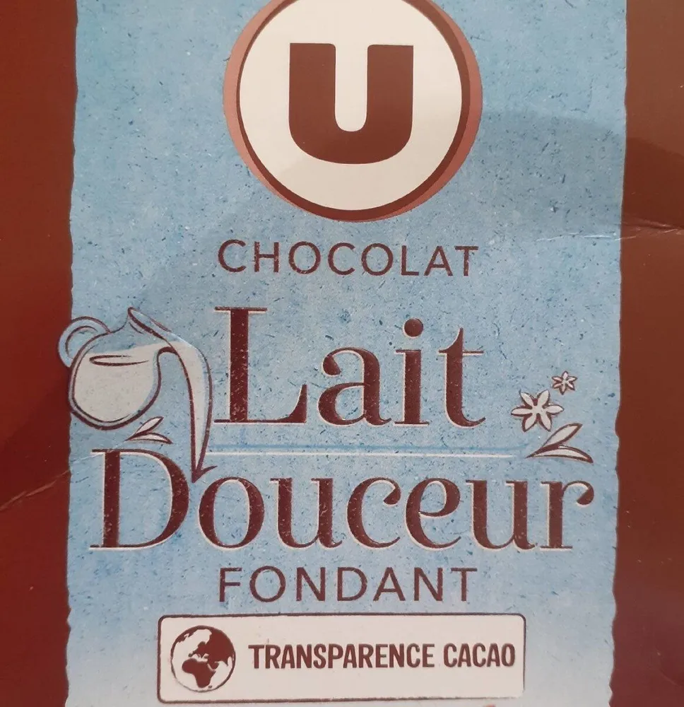Chocolat lait douceur
