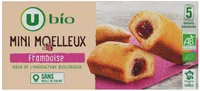 Mini moelleux à la framboise