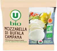 Fromage AOP Mozzarella di bufala campana bio 23% MG ,125g