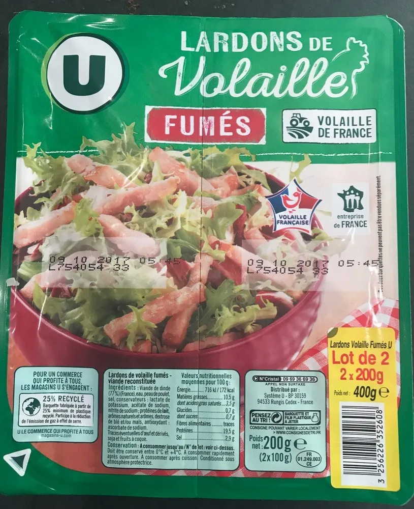 Lardons de Volailles Fumés
