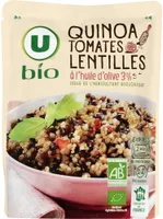 Quinoa lentilles et tomates boîte de 250g