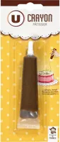 Crayon pâtissier marron
